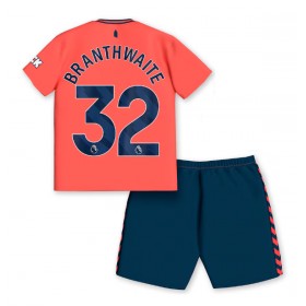 Everton Jarrad Branthwaite #32 Auswärtstrikot 2023-24 Kurzarm (+ kurze hosen)